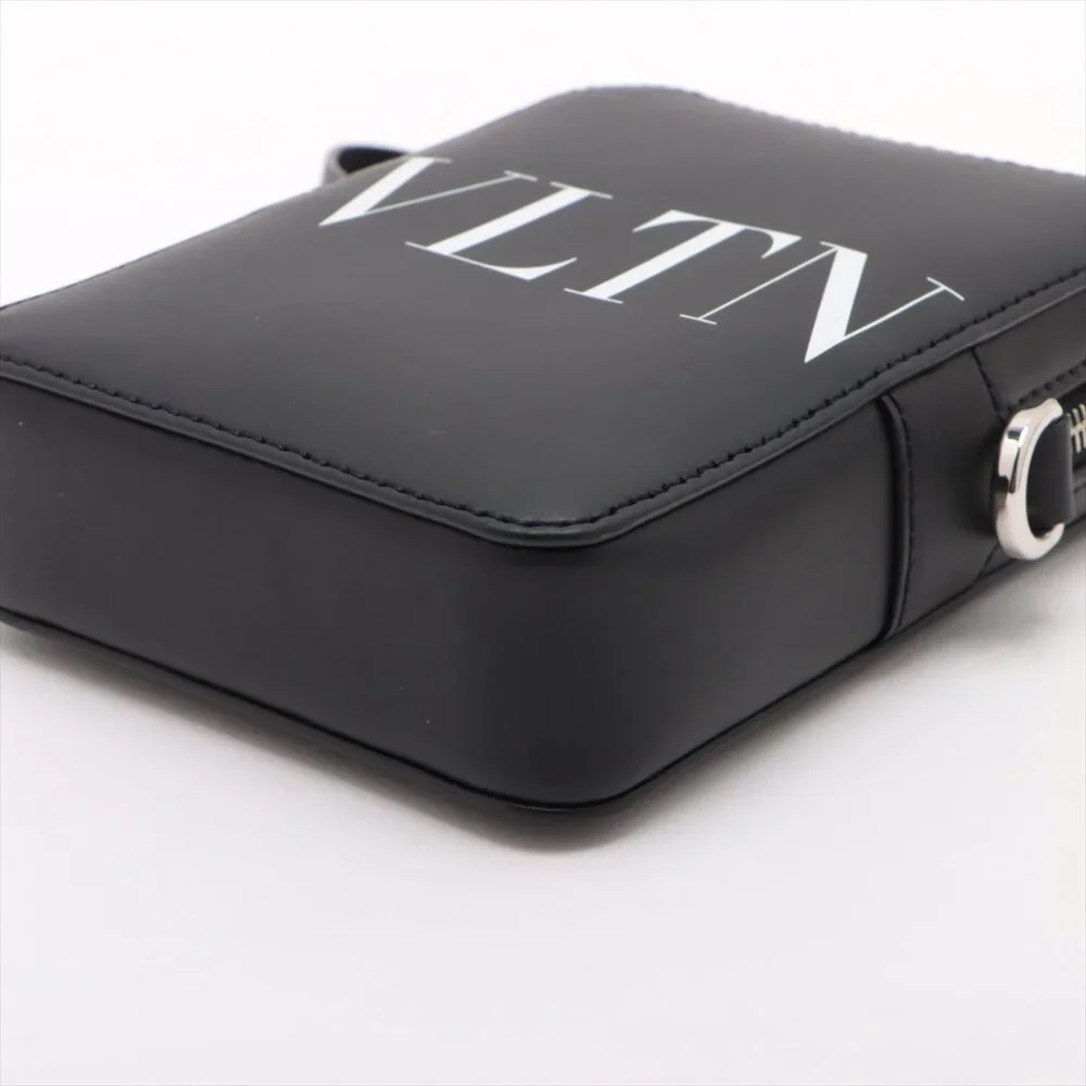 Sold✅Valentino VLTN Leather Shoulder bag Black - Picture 3 of 7